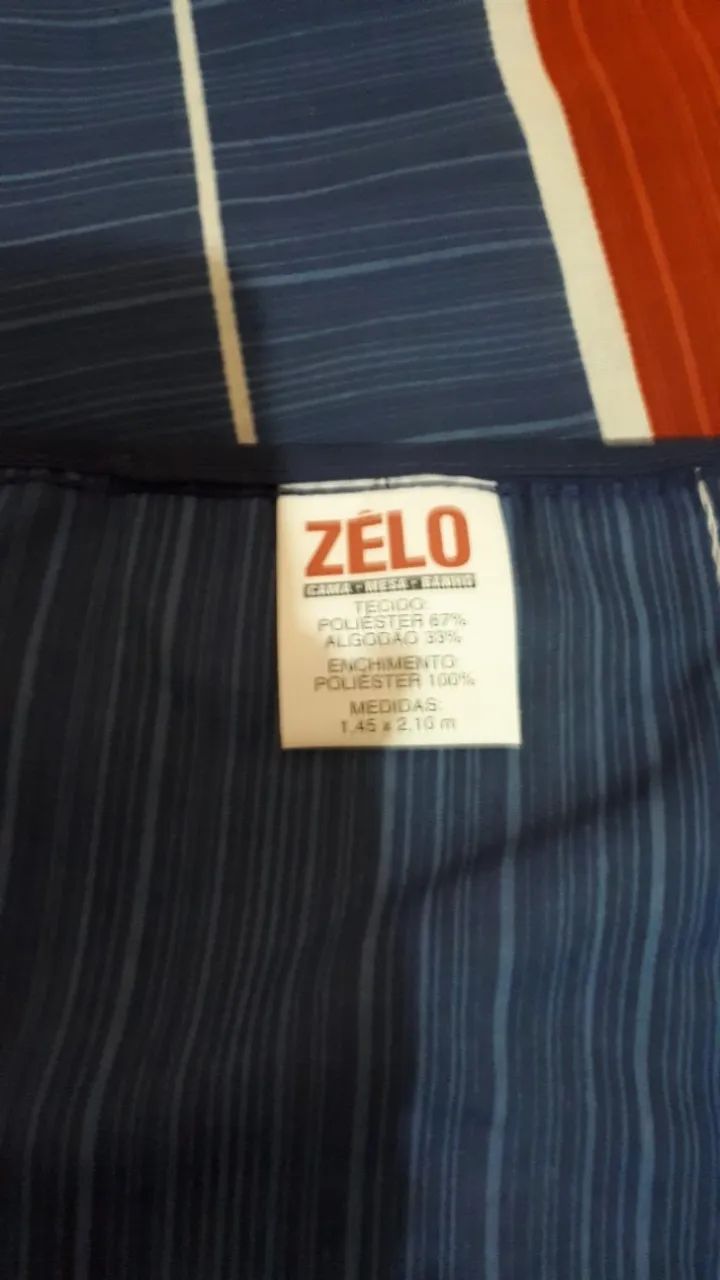 Edredom Solteiro Dupla Face Matelasse Estampado - Zêlo - Foto 4