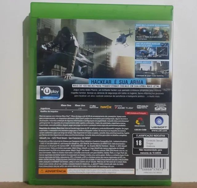 Jogo Original Watch Dogs Xbox One - Foto 2