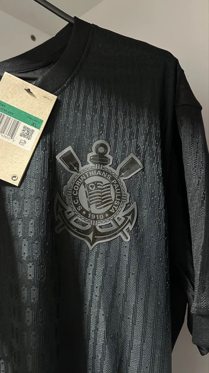 CAMISA ALL BLACK CORINTHIANS 2024  - Foto 4