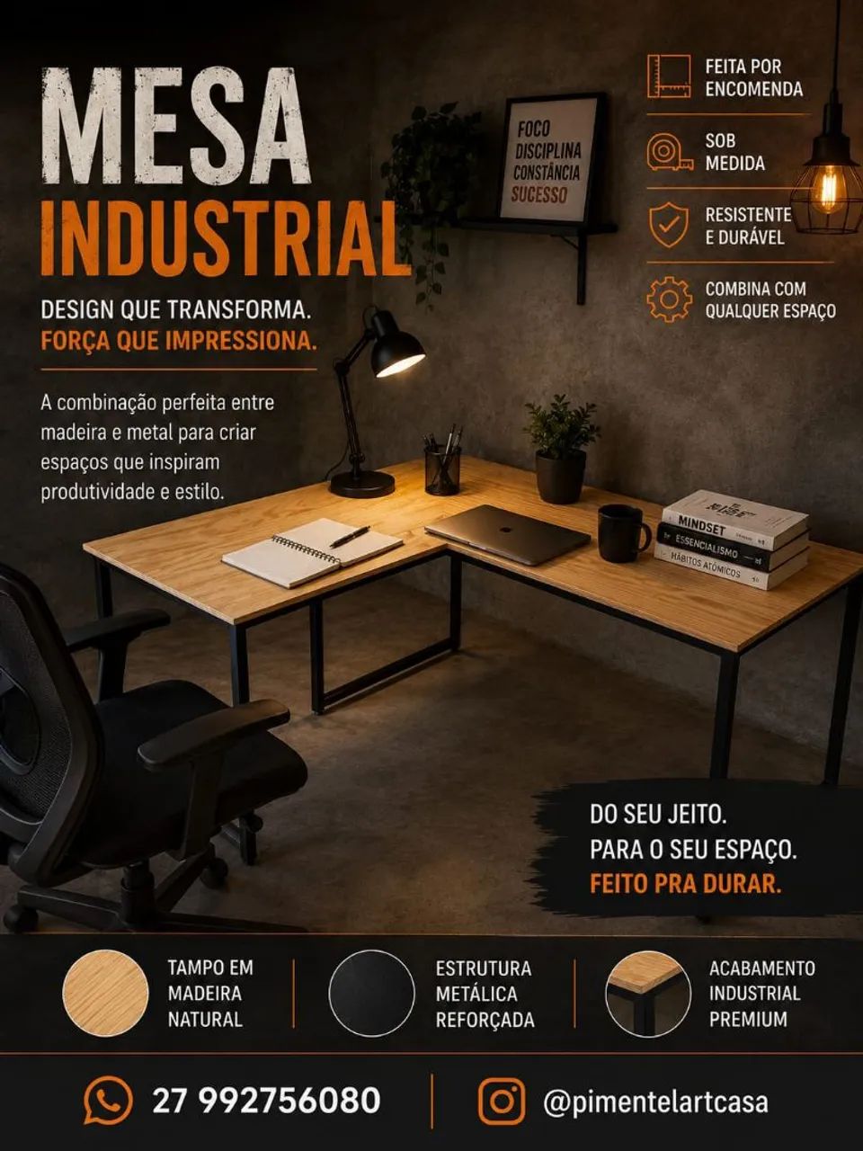 Móveis Estilo Industrial  - Foto 4
