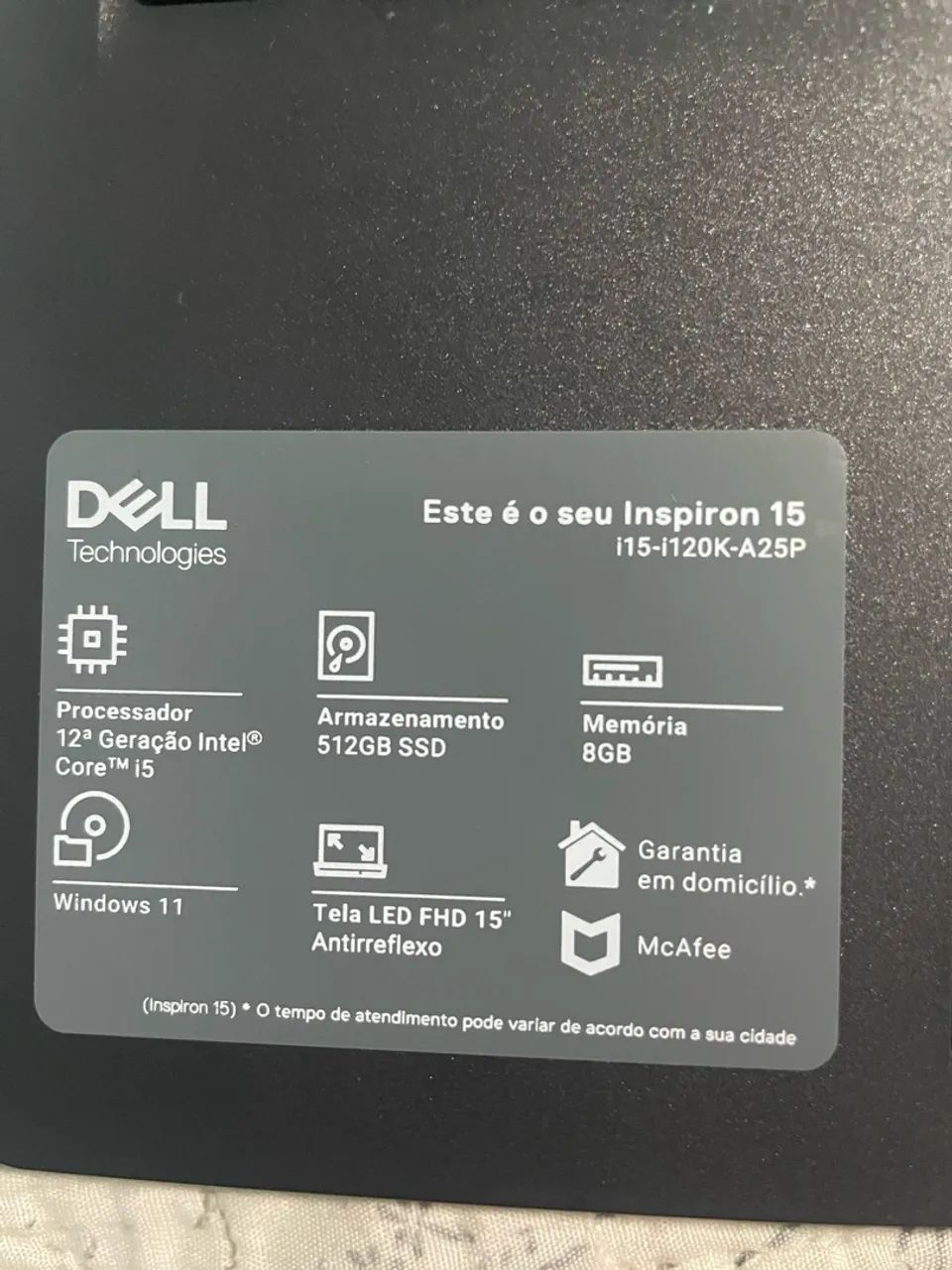 Notebook inspiron 15 - Foto 2