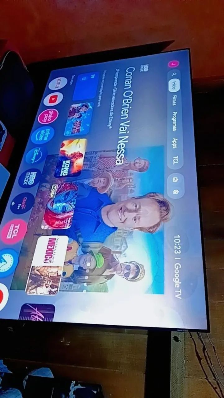 Tv tcl Android 4k P7L 65 polegadas 