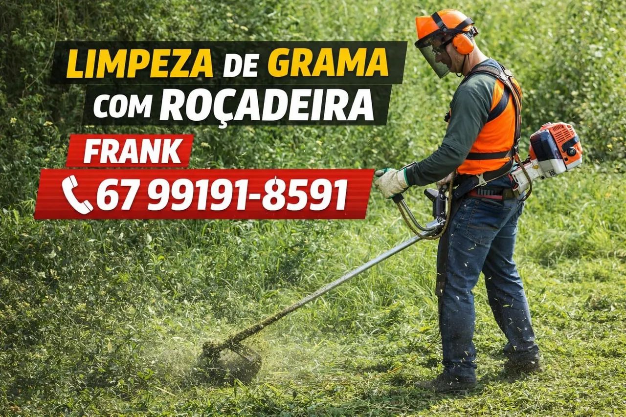 Limpeza de terreno e descarte de materiais 