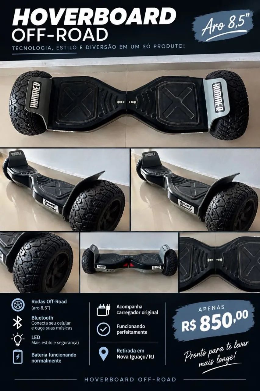 Hoverbord off- road