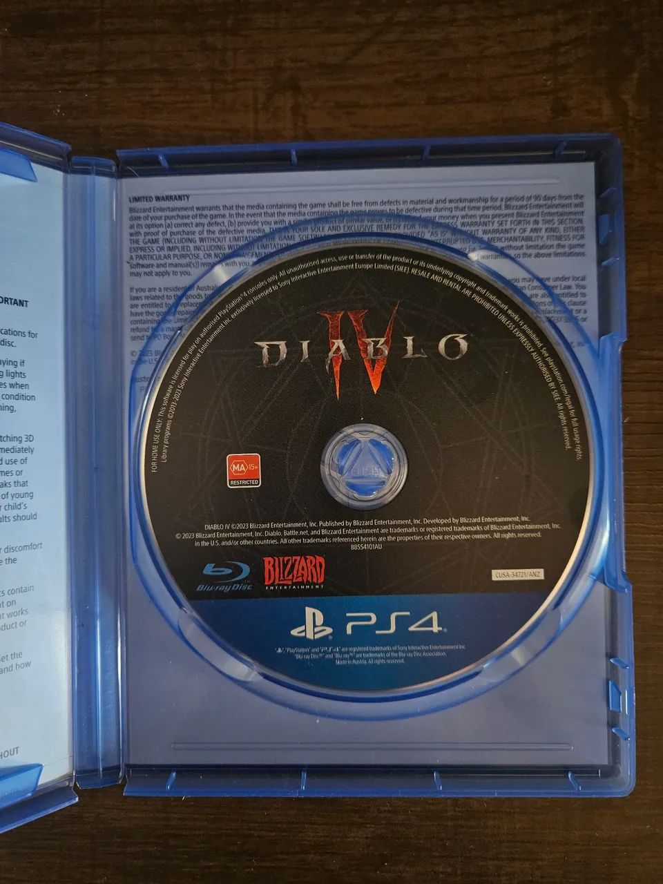 Diablo 4 ps4 e ps5 Item Raro - Foto 2