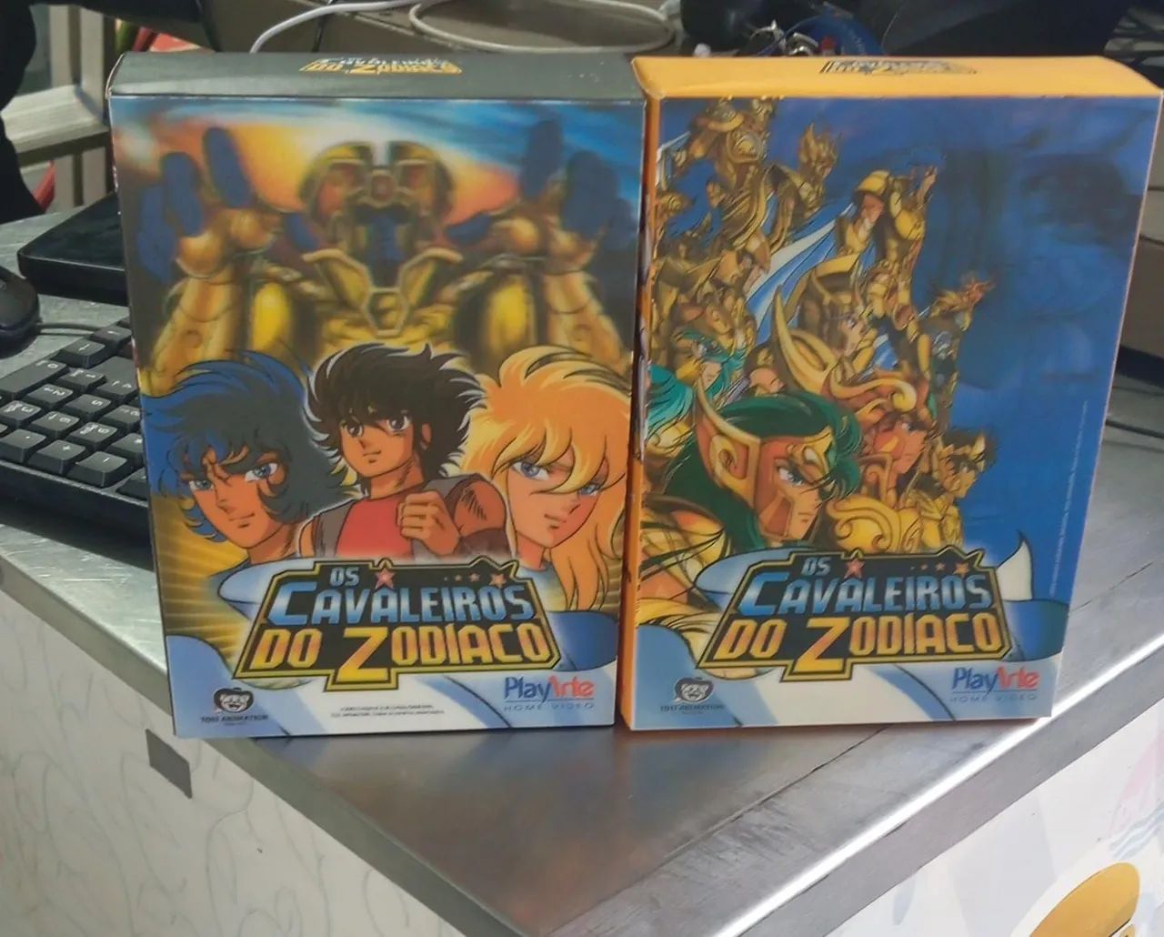 Dvd cavaleiros do zodiacos edição de colecionador