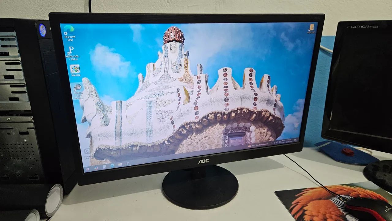 Monitor AOC 22" HDMI e VGA (Leia o anúncio)