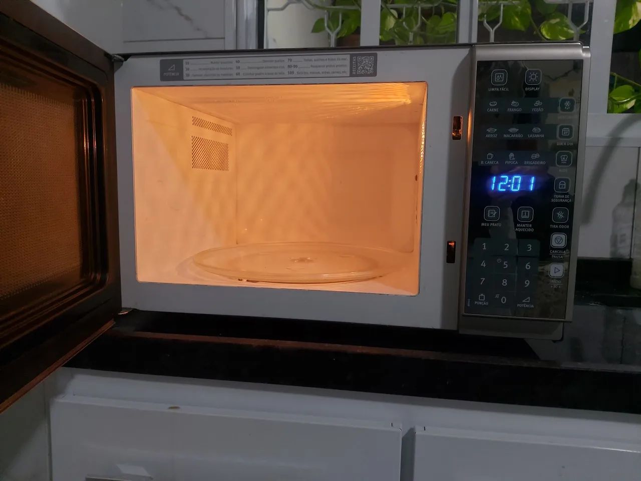 Microondas eletrolux 30litros espelhado 