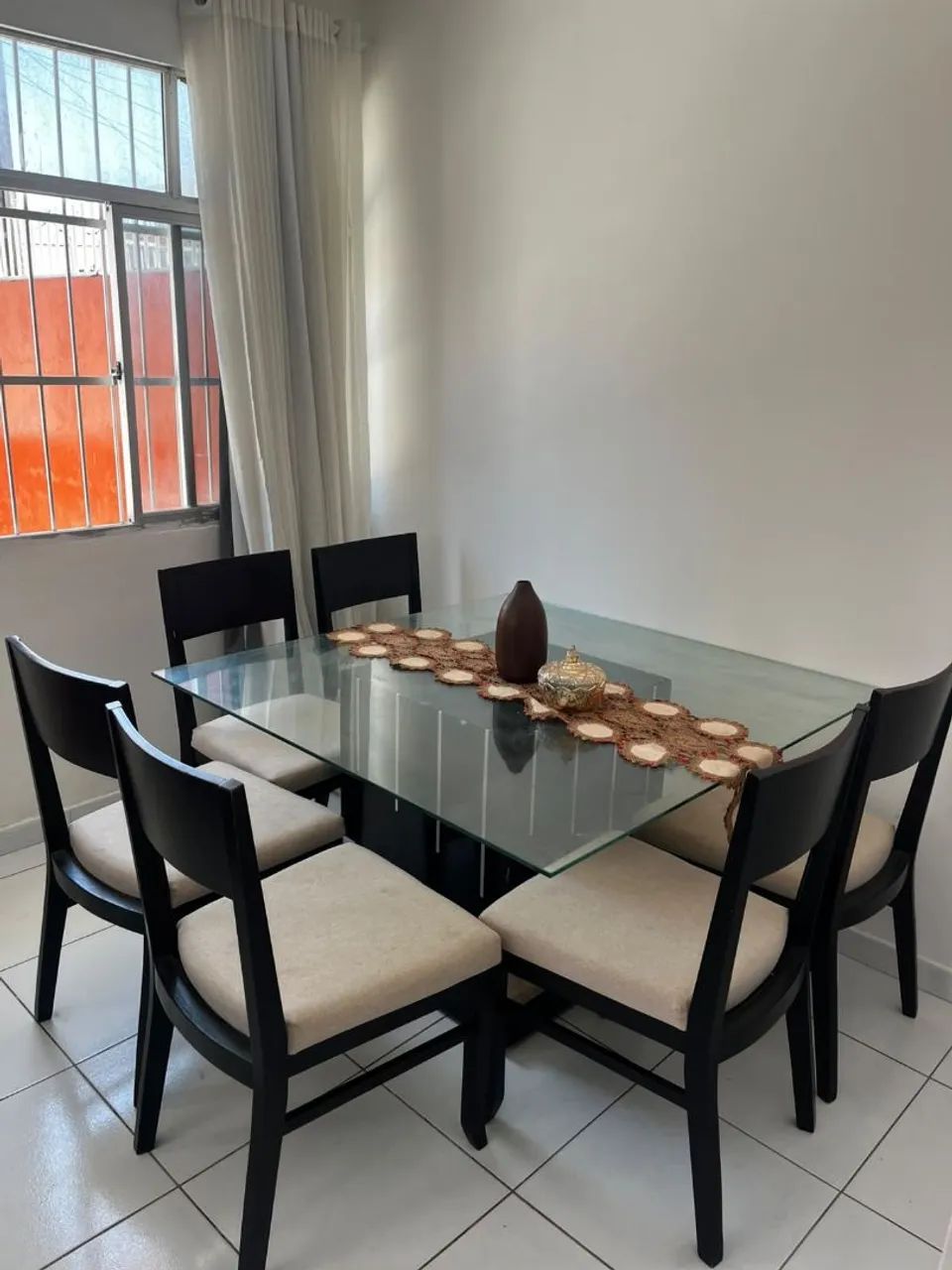 Mesa 6 Lugares de vidro, com preço bom !  - Foto 3