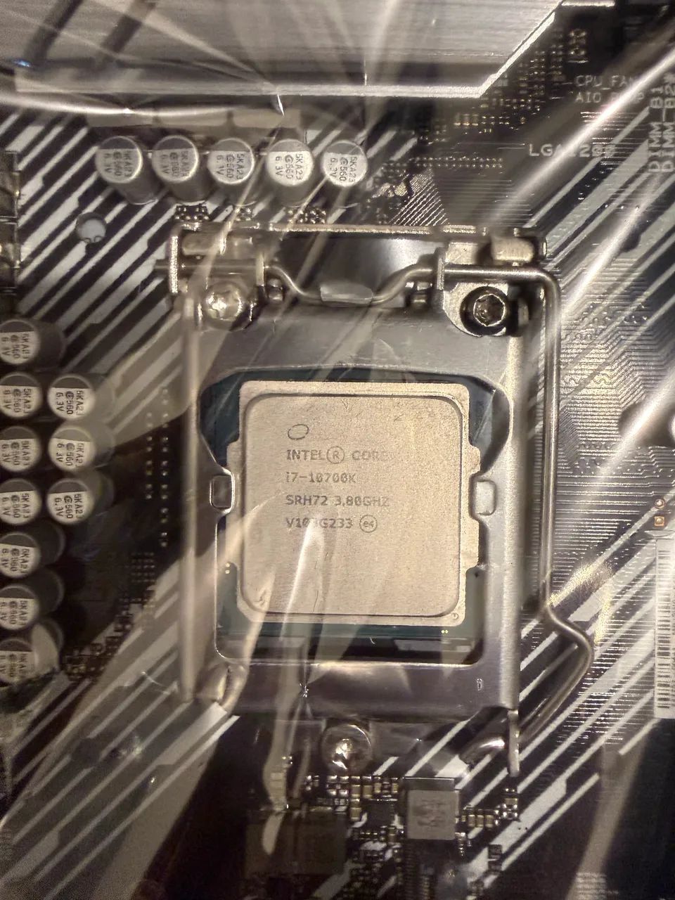 Intel I7 10700K + Placa mãe Asus Prime Z490M-Plus - Processadores