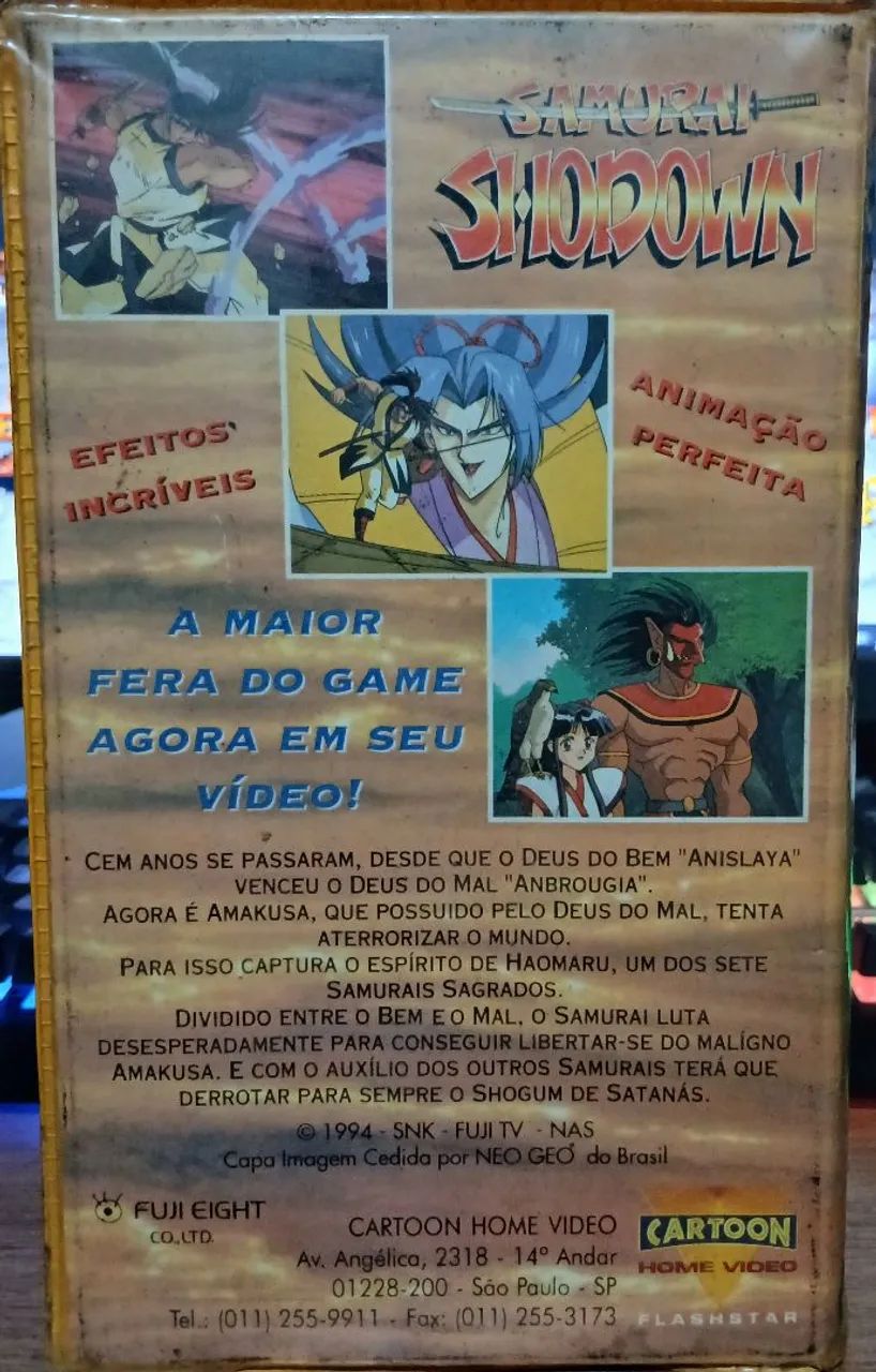 Vhs Anime Samurai Shodown - Foto 2