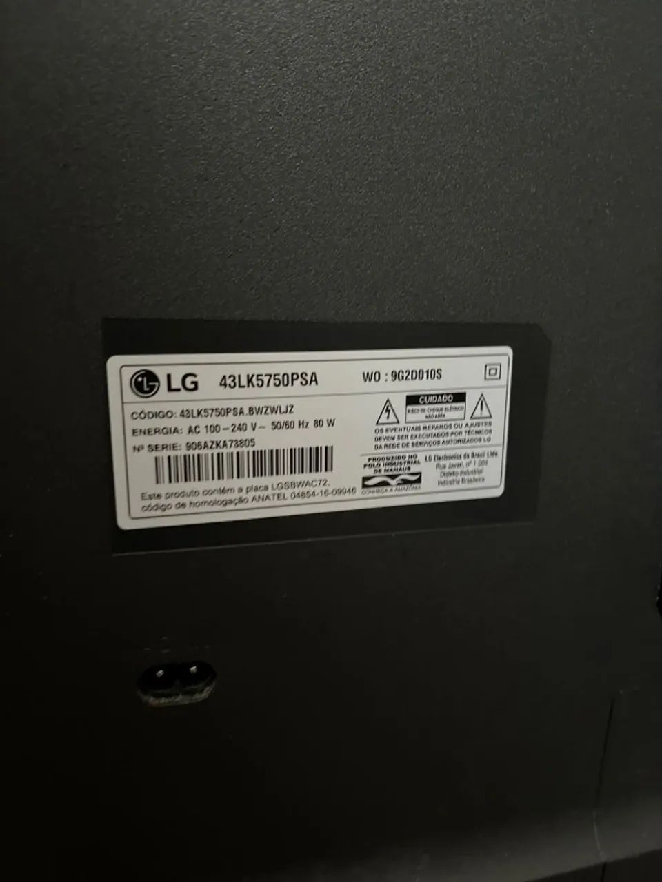  TV SMART LG 43 POLEGADAS FULL HD - MODELO 43LK5750PSA - Foto 4