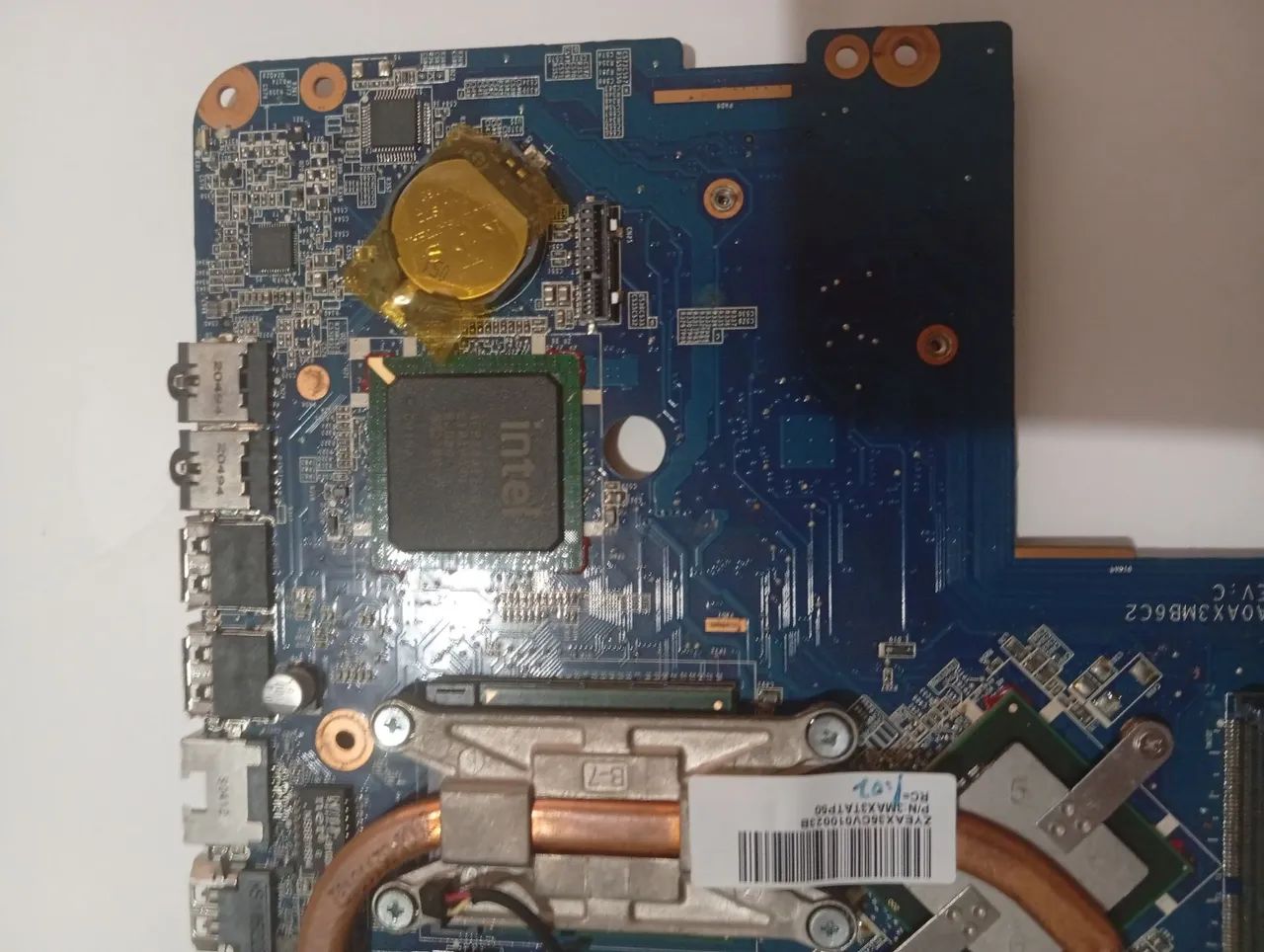 Placa mãe do notebook HP DAOAX3MB6C2 funcionando  - Foto 3