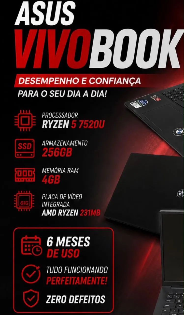 Asus vivoBook Ryzen 5 - Foto 3