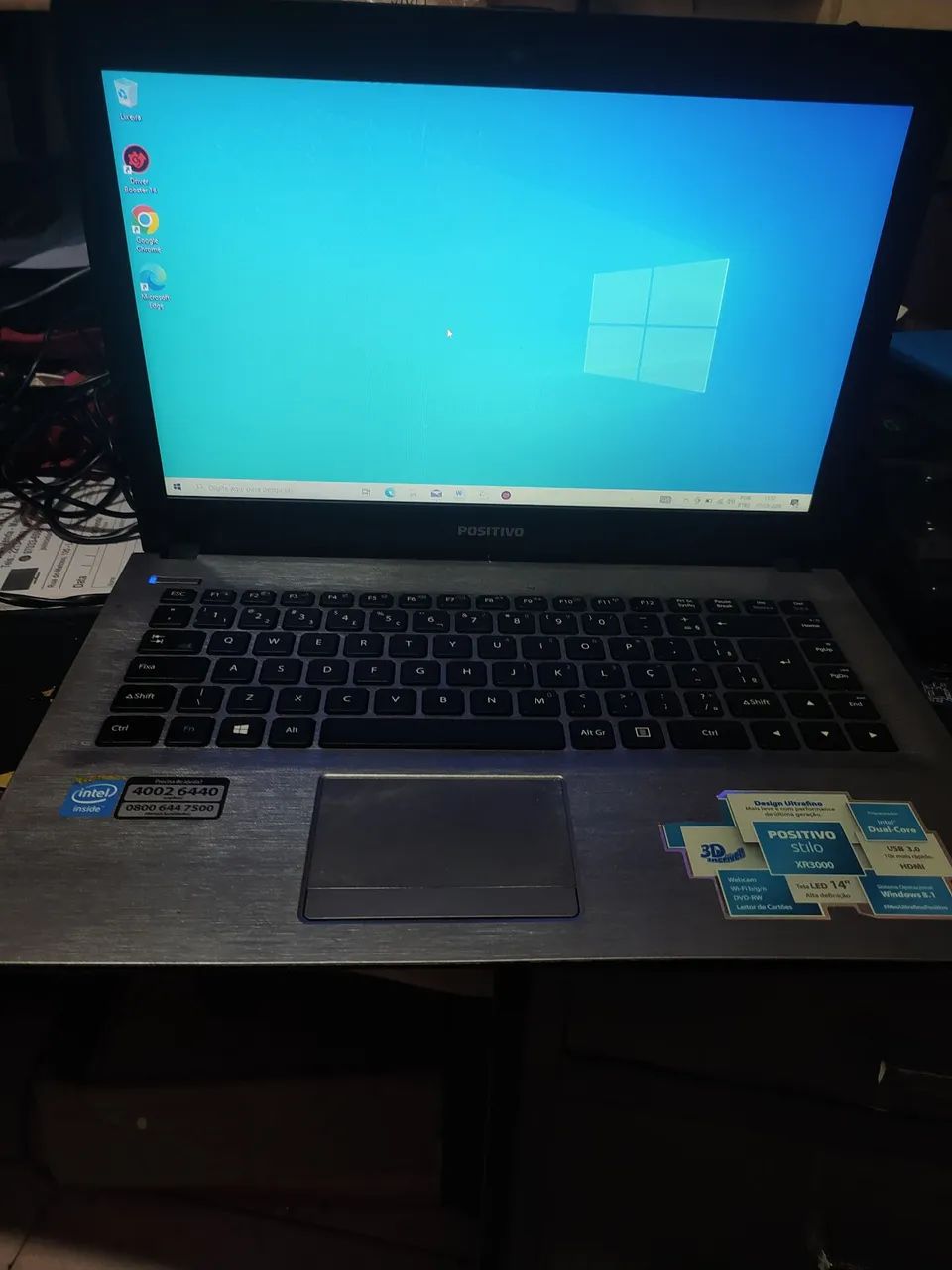 Notebook positivo dual core com garantia 
