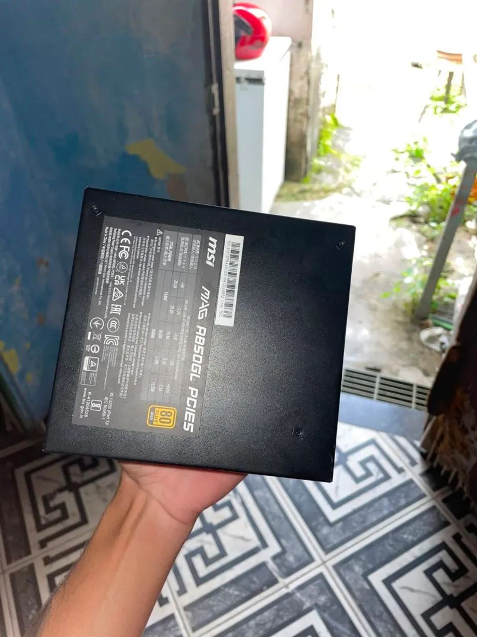 Fonte msi mag 850w full modular - Foto 2