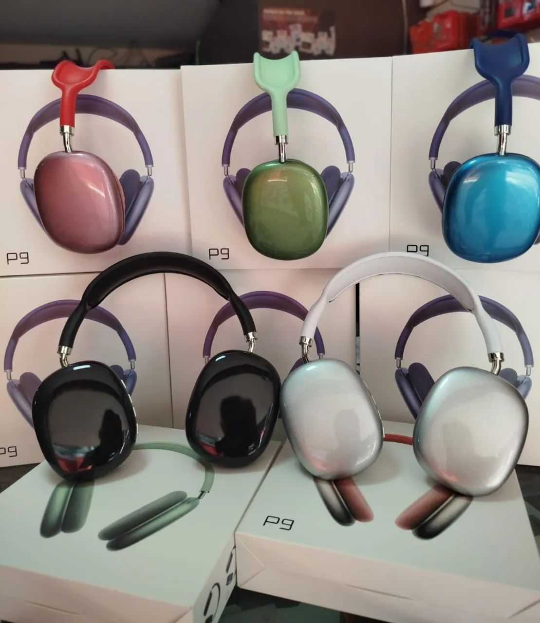 Fone De Ouvido Sem Fio Bluetooth P9 - Foto 6