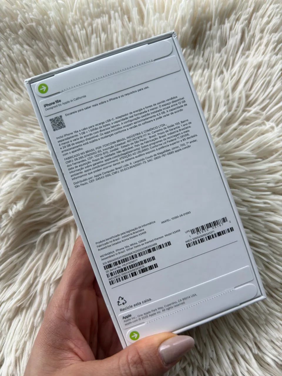 iPhone 16e 128GB Branco LACRADO OPORTUNIDADE  - Foto 4