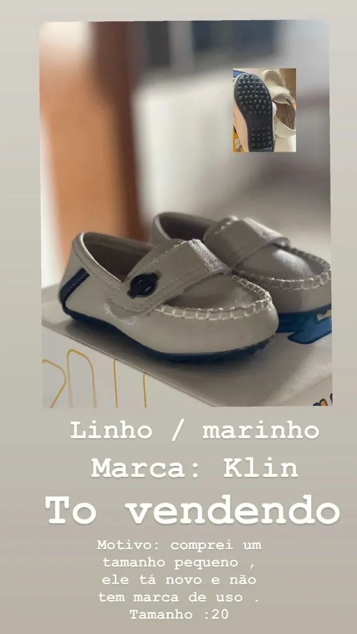 Sapato de bebê 