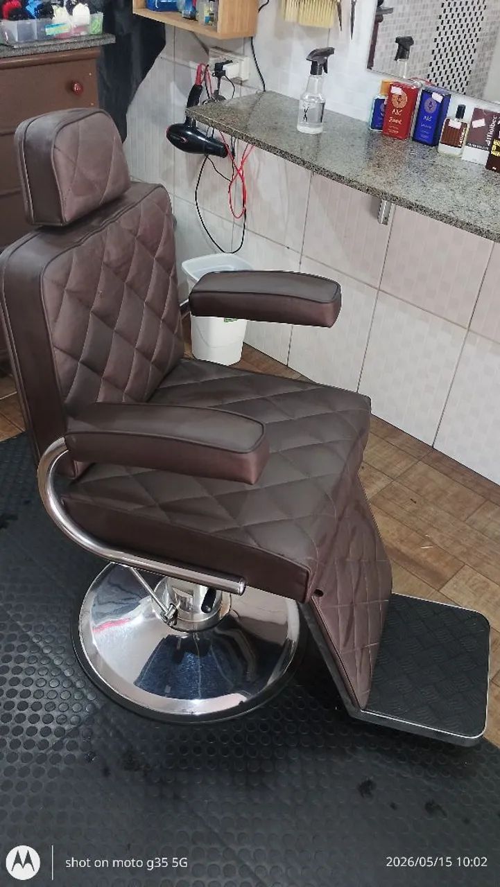 Poltrona barbearia - Foto 5