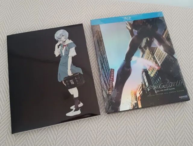 Bluray Evangelion 1 Special Edition Digipak  -Não tem áudio e nem legenda em português