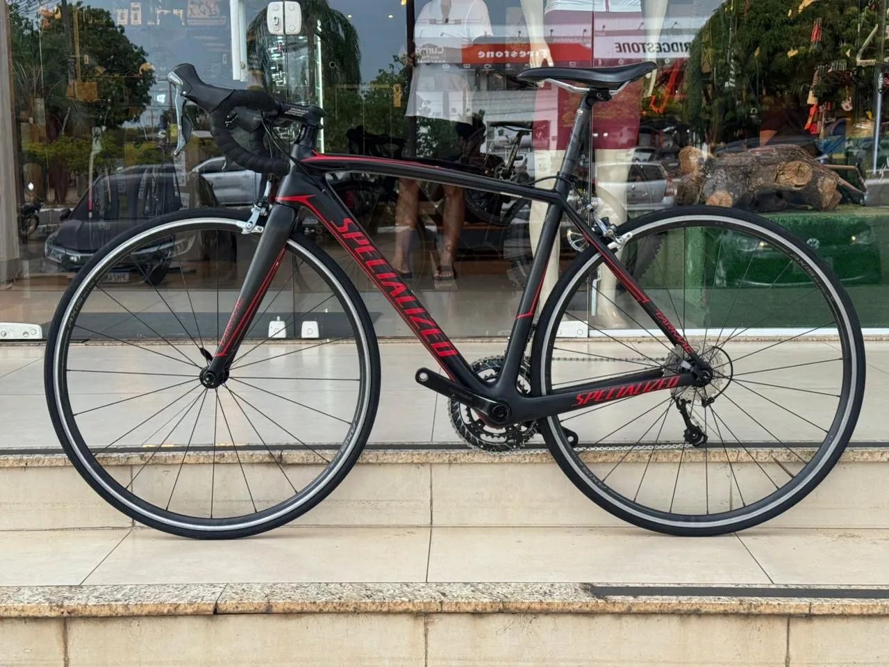 Bicicleta Speed Specialized SL5 Full Carbon Tam. 54 - Shimano Tiagra - Foto 4