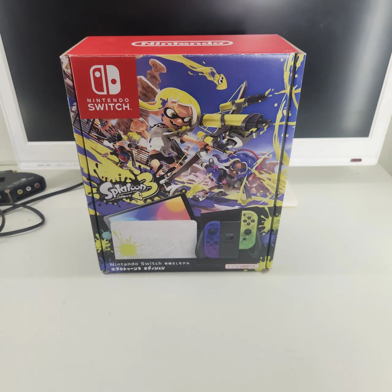Nintendo Switch Oled edicao Splatoon3 