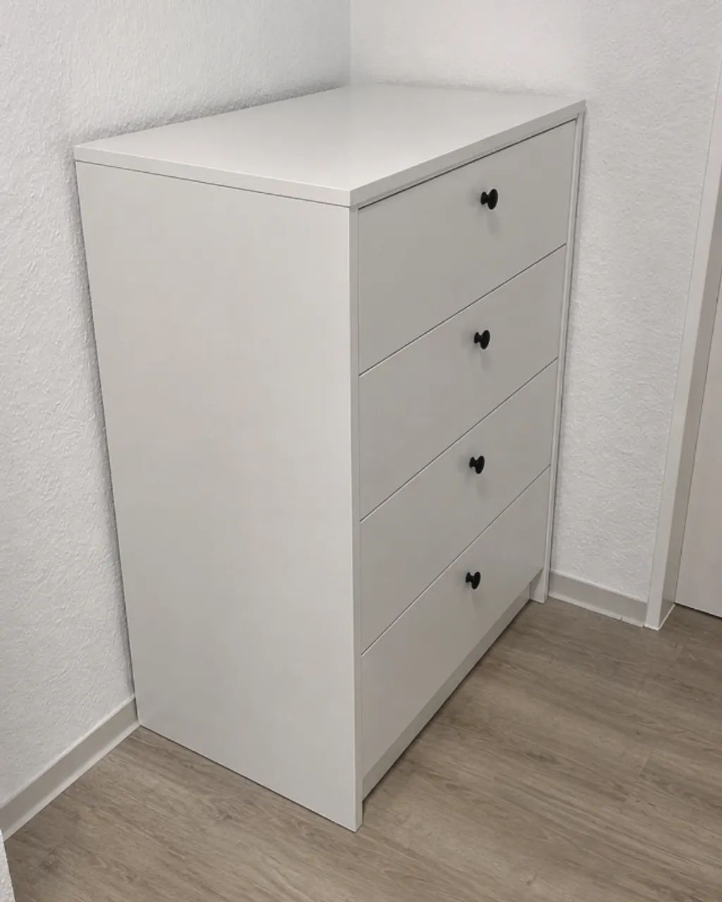 Cômoda 4 Gavetas MDF Branco - Foto 2