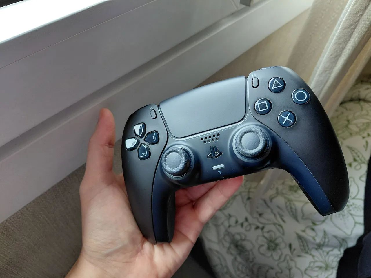 Controle PS5 Dual Sense Preto na Caixa