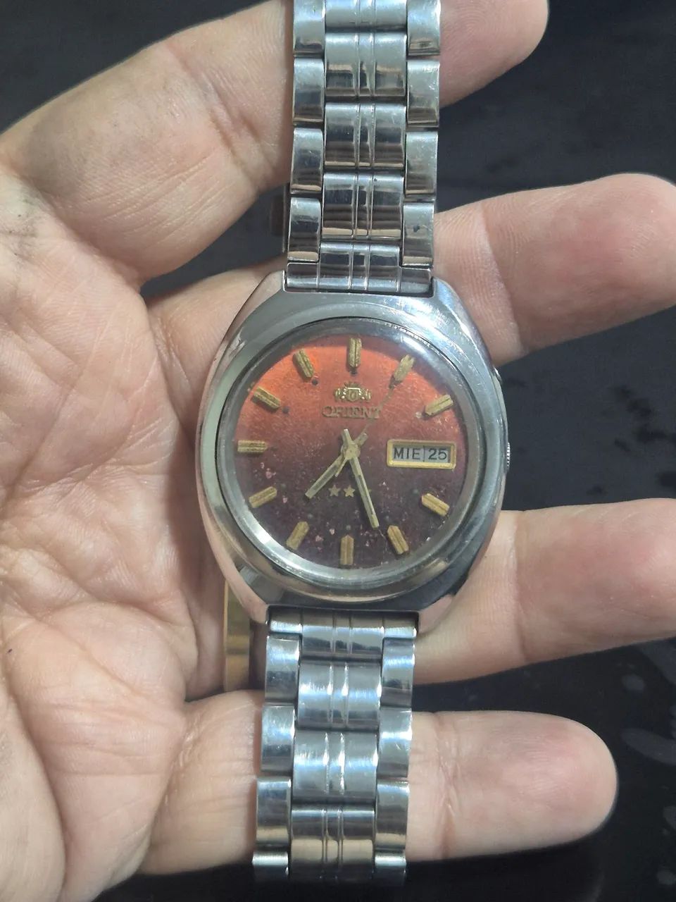 Relógio ORIENT  3 ESTRELAS AUTOMÁTICO   VINTAGE    -   REVISADO - Foto 4