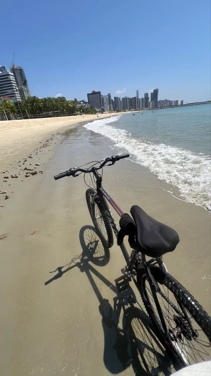 Bicicleta seminova zerada