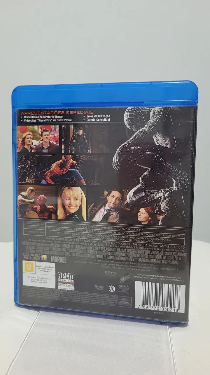 DVD BLU-RAY HOMEM-ARANHA 3 - Foto 3