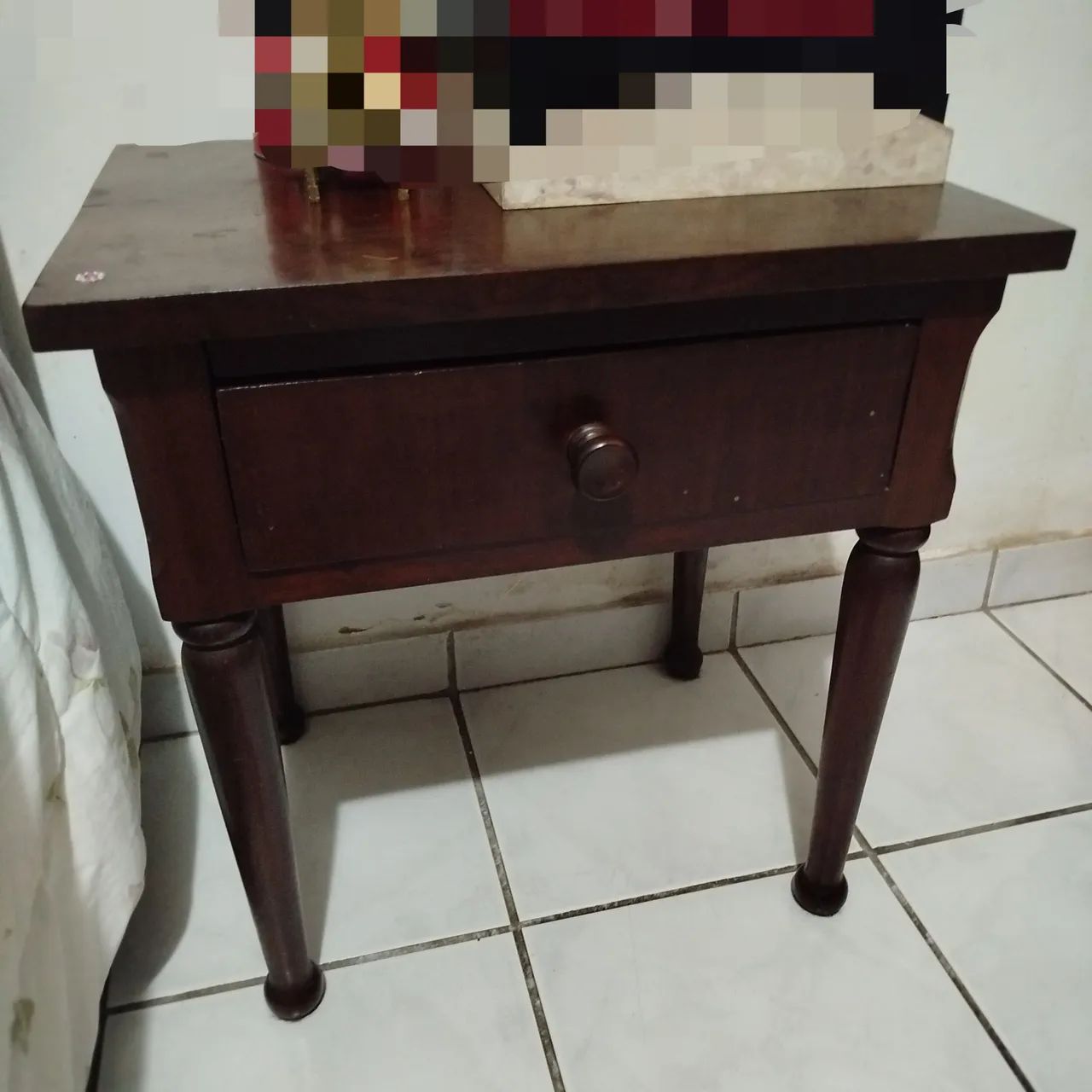 Conjunto de Móveis quarto Antigo de Madeira  - Foto 3