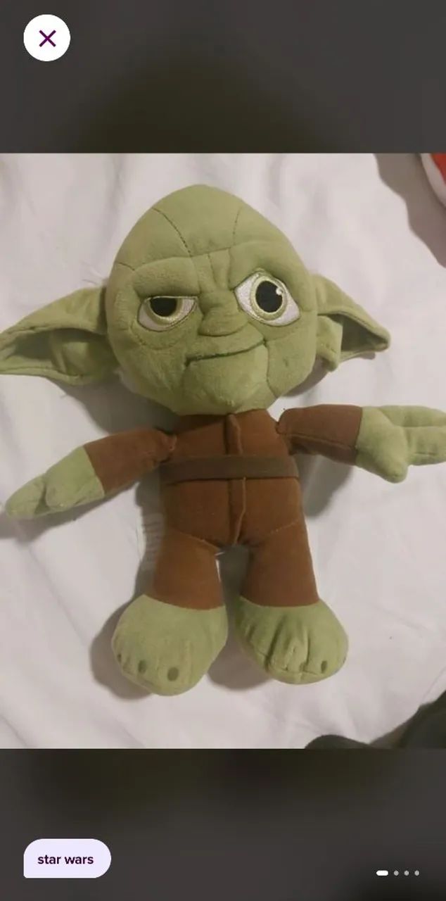 Pelucia Yoda Star wars original 