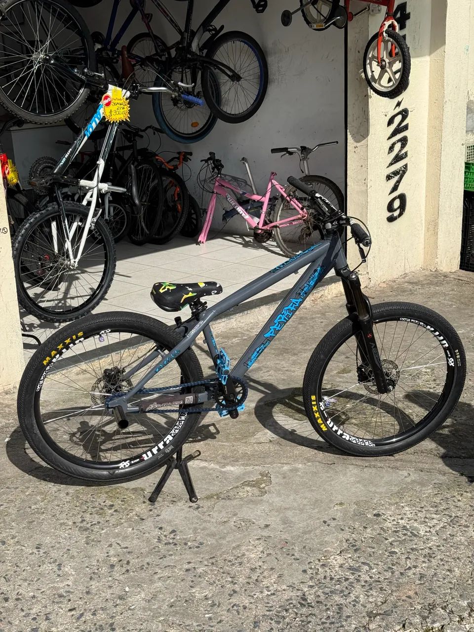 Bicicleta aro 26 para manobras - Foto 2