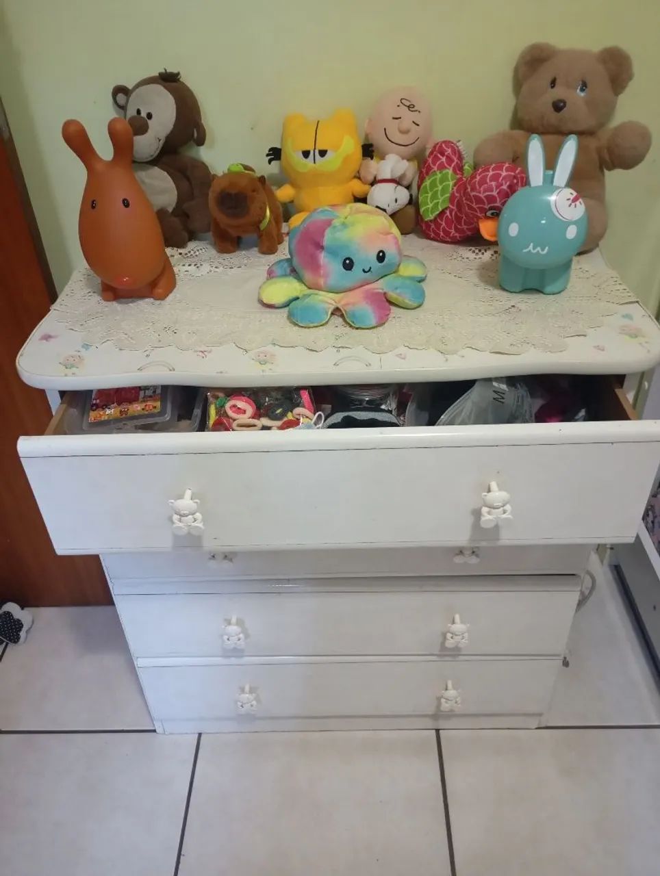 Cômoda Infantil Branca  - Foto 4
