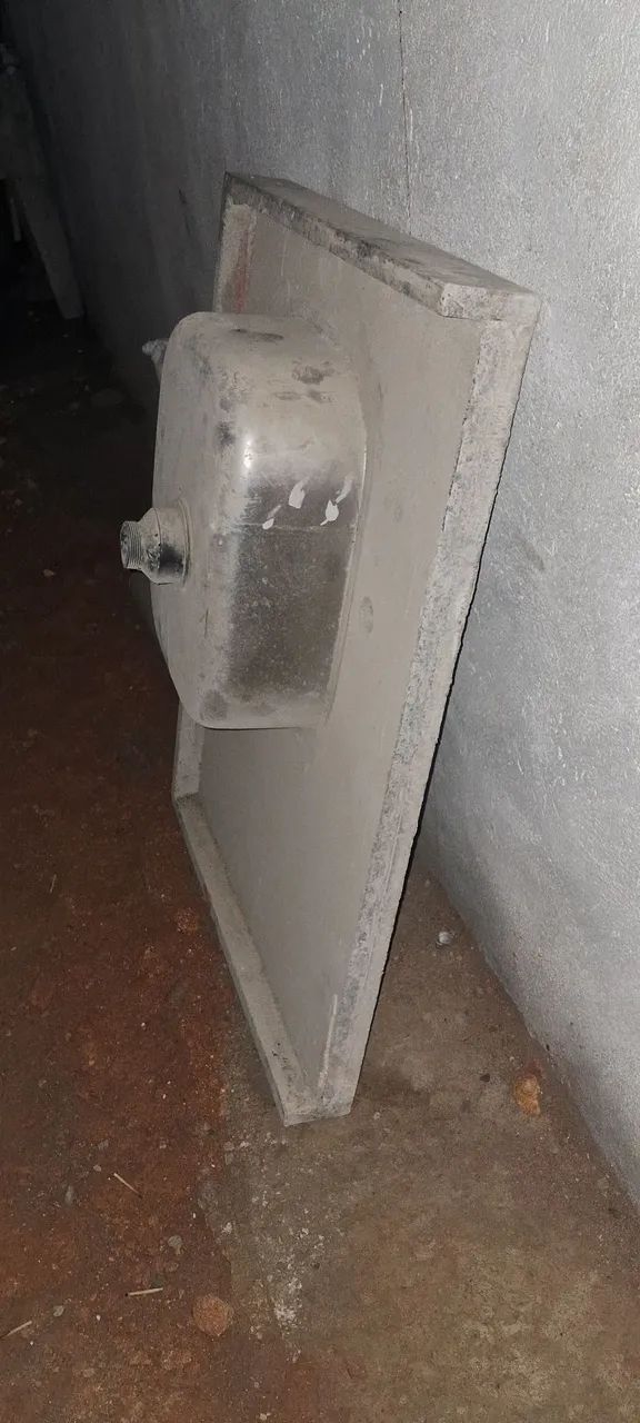 Pia de mármore com Cuba inox