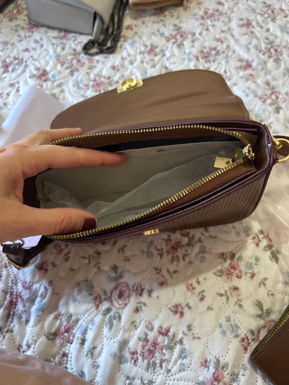 Bolsa marrom - Foto 4