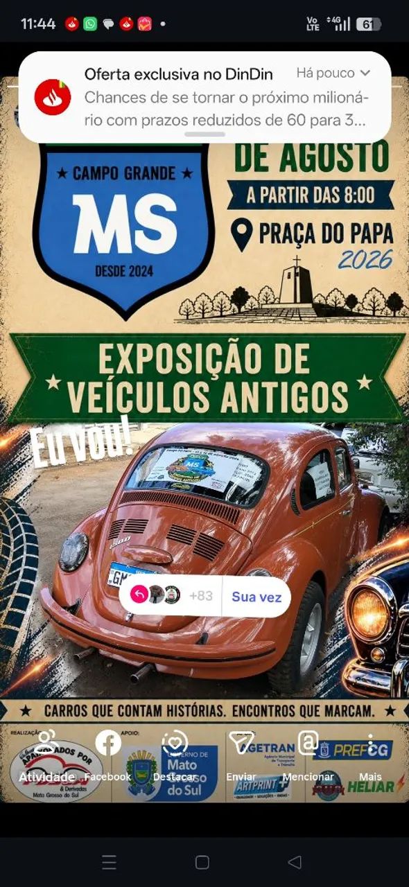 Volkswagen Fusca Fusca (gasolina) 1974