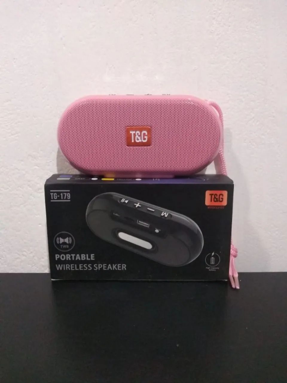 Caixa De Som Portátil T&g 179