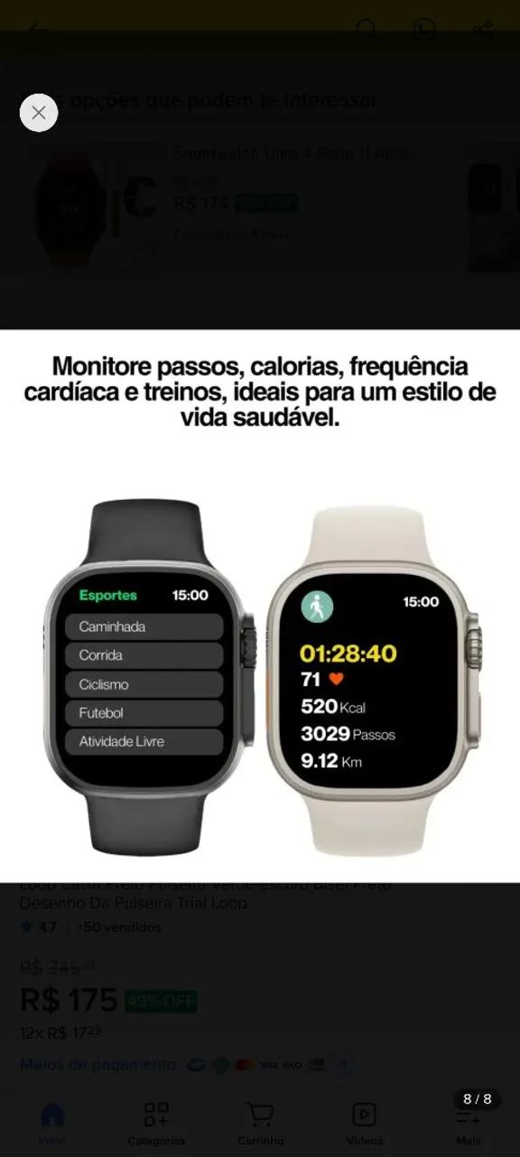 Smartwatch N11 Ultra  - Foto 5
