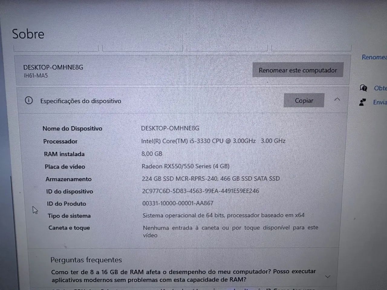 Pc gamer a venda  - Foto 4