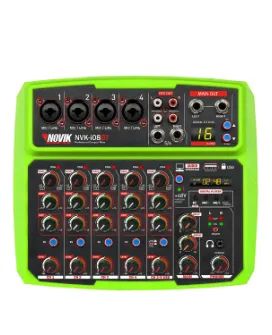 Mesa de Som Novik Neo NVK i08BT 8 Canais Bluetooth USB