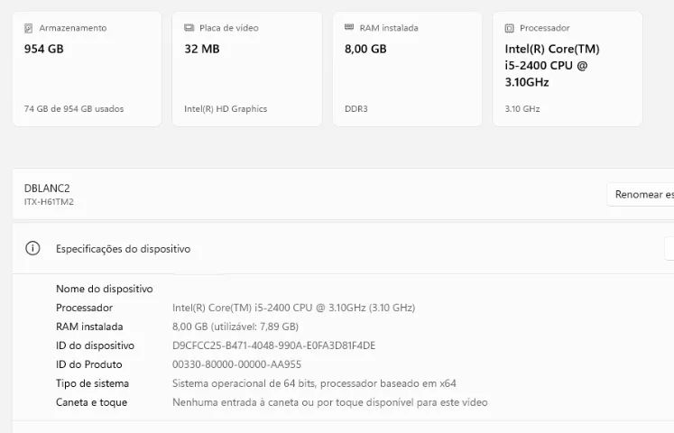 Computador All In One 21,5 - Foto 5