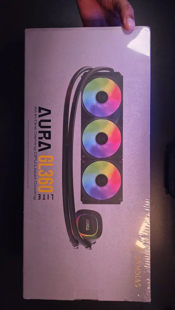 Water Cooler AURA GL360 Lite - GAMDIAS - Foto 5