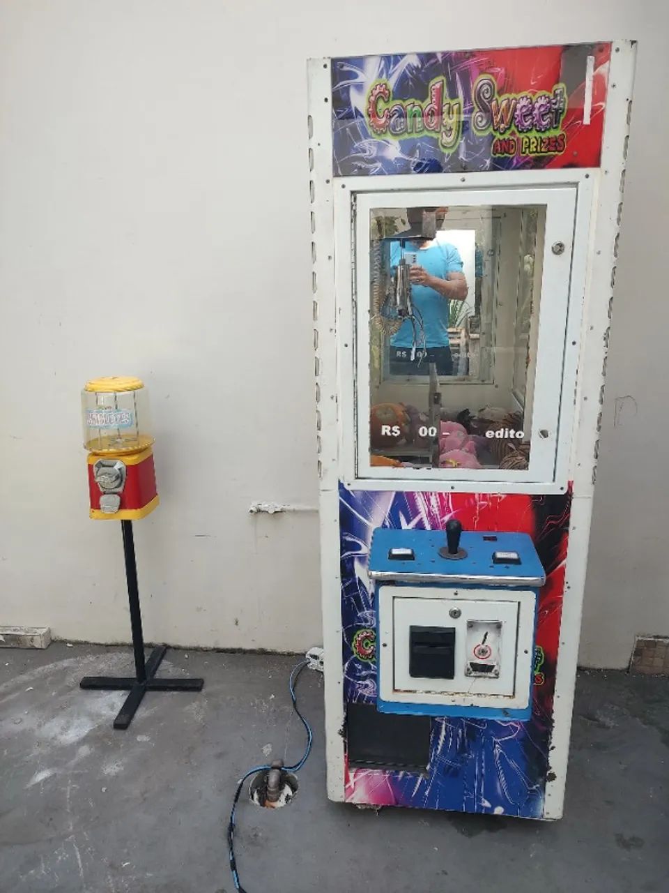 Máquina de Bolinhas C/ pedestal Vending machine  - Foto 2