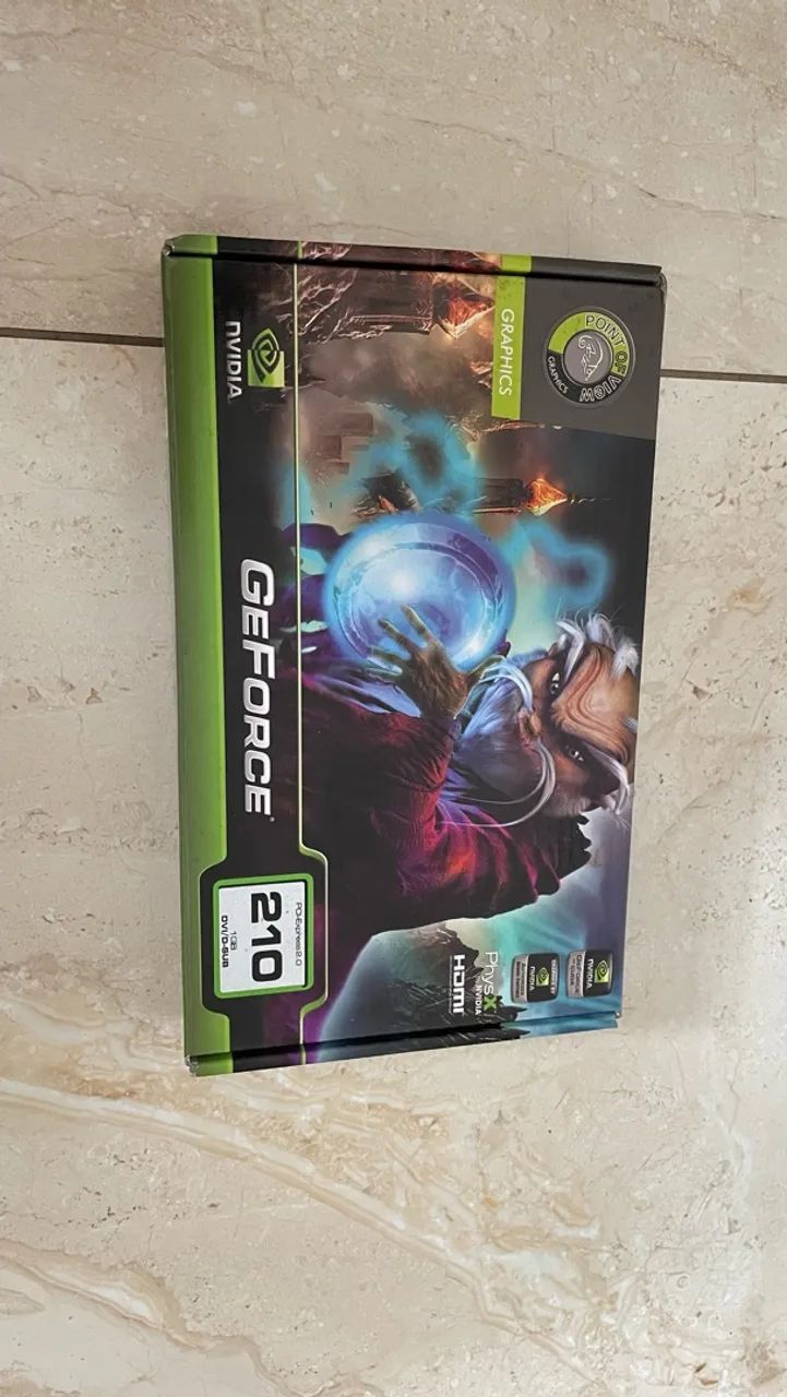 Placa de Vídeo Geforce 210