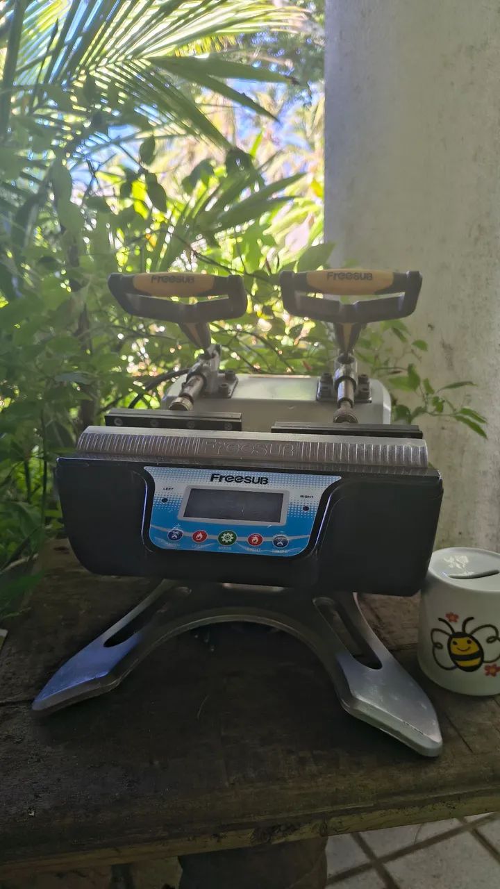 PRENSA DE CANECA DUPLA PROFISSIONAL - SUBLIMAÇÃO - Foto 3