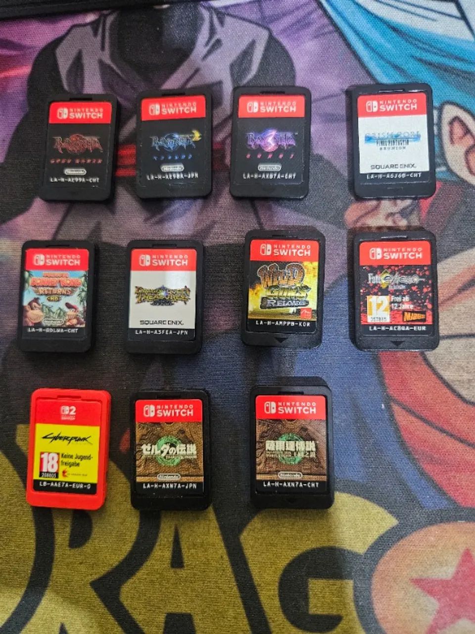 Jogos nintendo switch preco variados