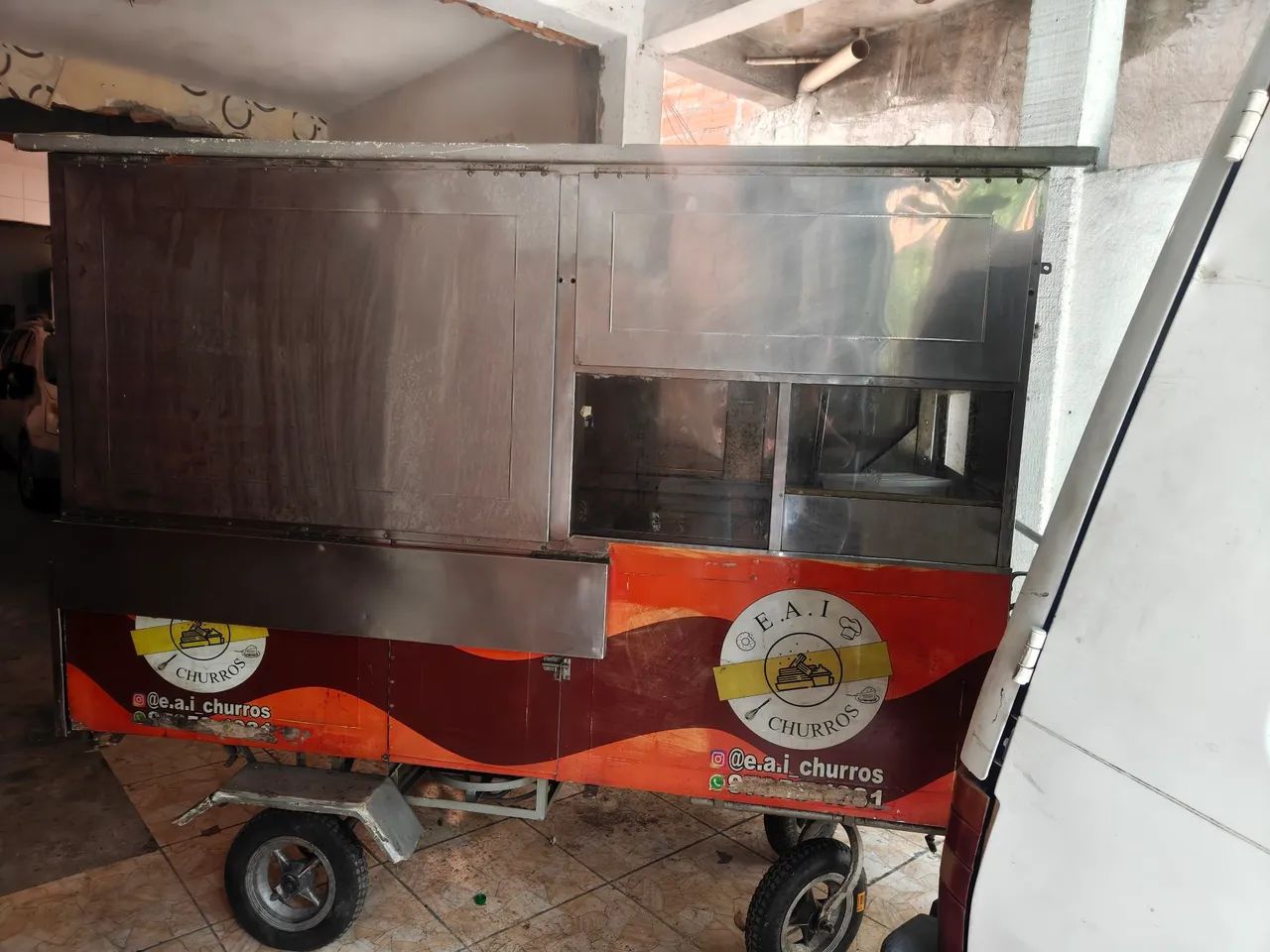 Carro totalmente de inox grande  - Foto 3